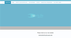 Desktop Screenshot of dnan-sportslife.com